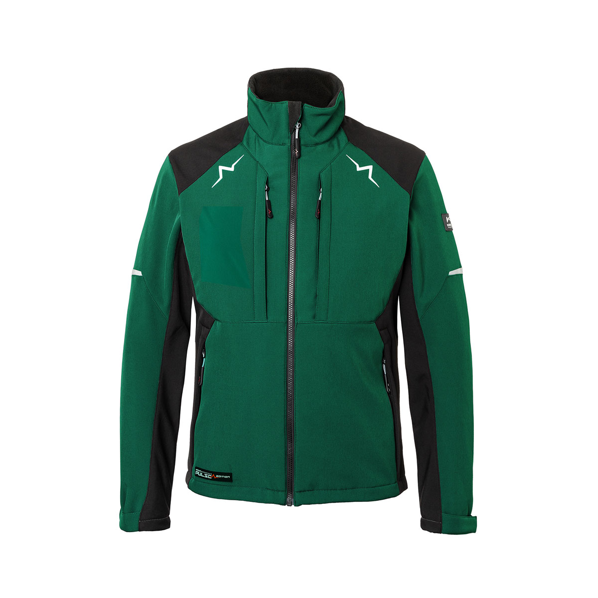 Kübler  Softshell Jacke PULSE Herren moosgrün/schwarz Größe L