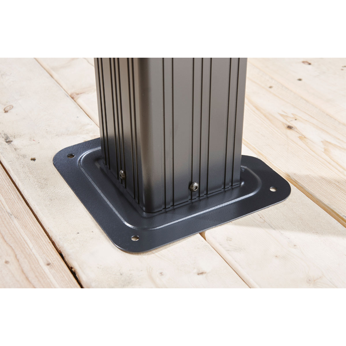 Sojag Pavillon Messina 1012 inkl. Moskitonetz 298x363x291,5cm Anthrazit Bild 9