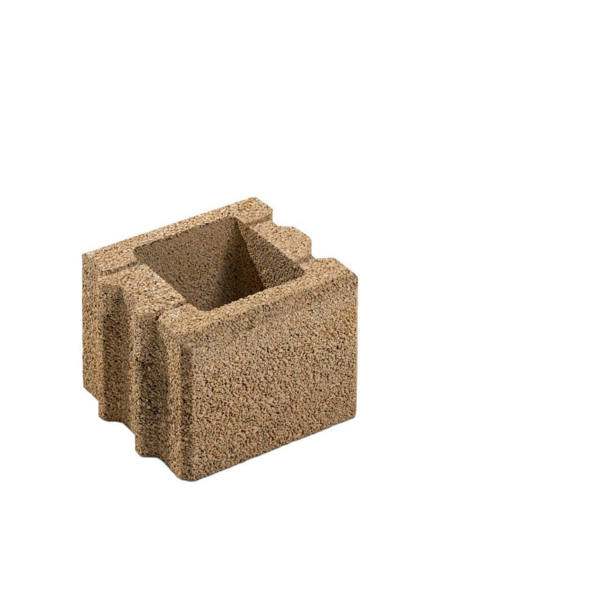 Diephaus  Gartenmauersteine 25 x 25 x 20 cm Sandstein-Halbst.