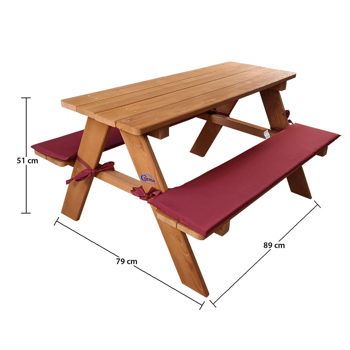 Kinder-Sitzgruppe, Picknicktisch/Spieltisch Holz