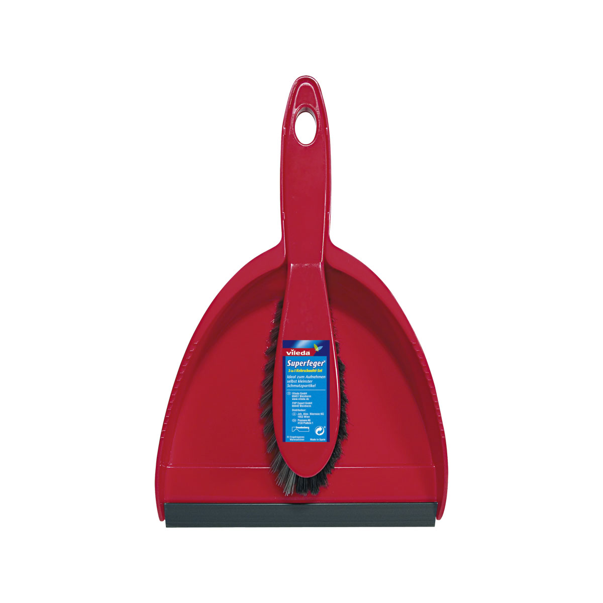 Vileda 2-in-1 Kehrschaufel-Set Superfeger