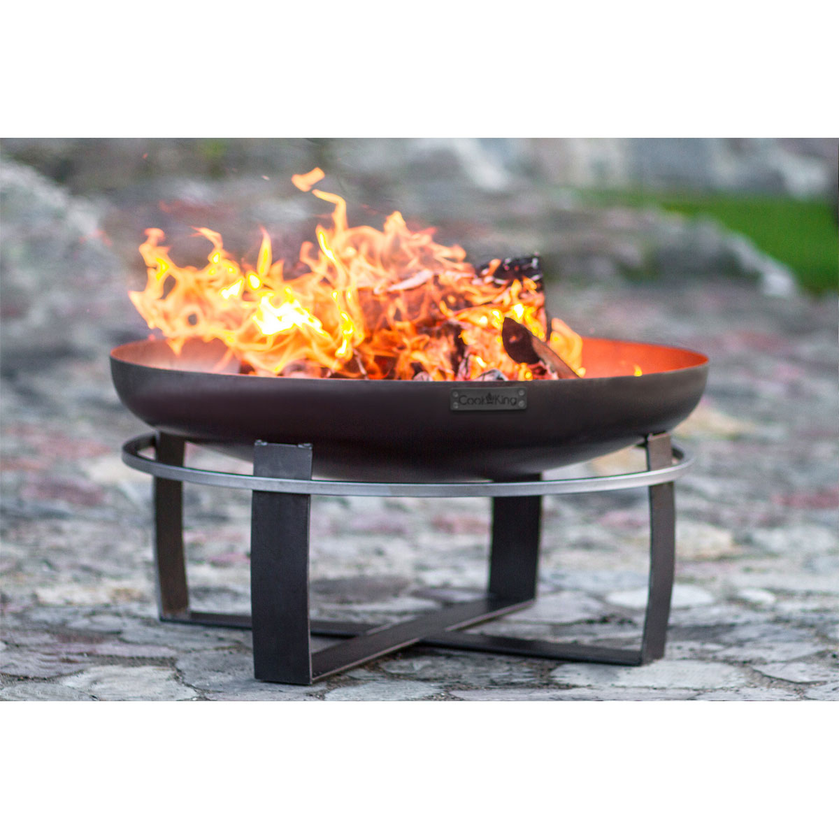 CookKing Feuerschale Viking 80 80x36cm Schwarz Bild 2