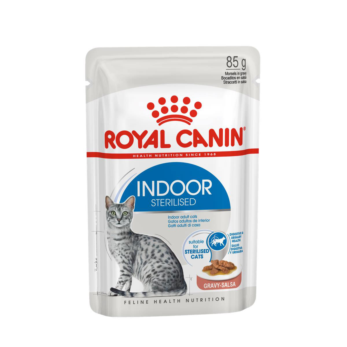 Feline Health Nutrition Indoor Sterilised in Sauce 85 g