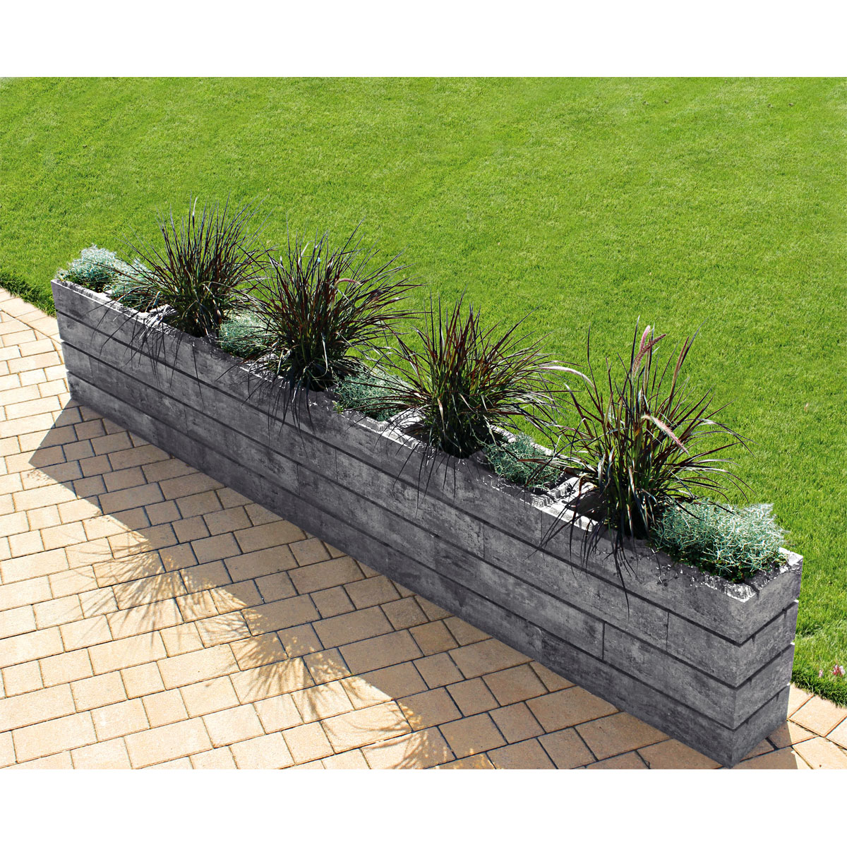 Diephaus  Mauersteine Top 60 x 25 x 12,5 cm Quarzit Bild 2