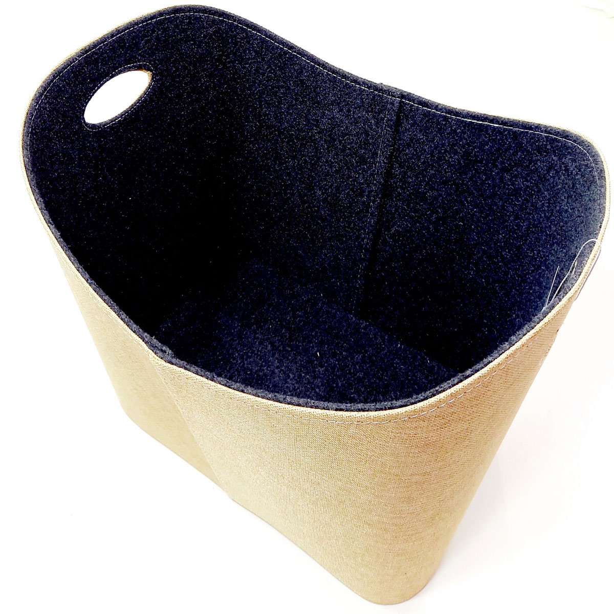 Filzkorb 55 x 35 x 40 cm natur/grau Bild 2