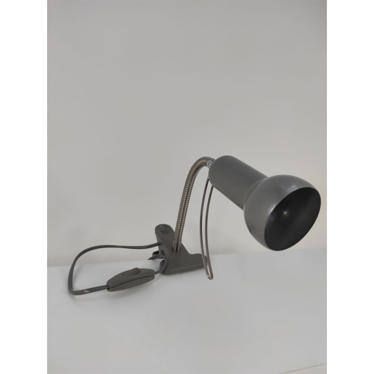 Klemmleuchte flexibel silber