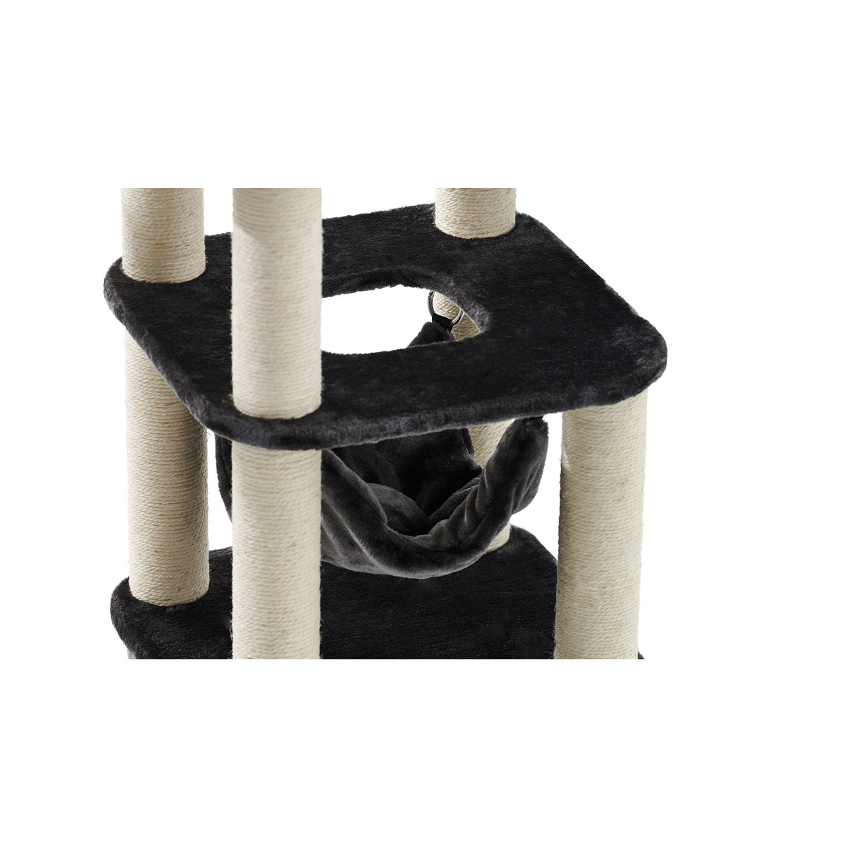 Nobby Kratzbaum Classic Zada 50 x 50 x 145 cm dunkelgrau