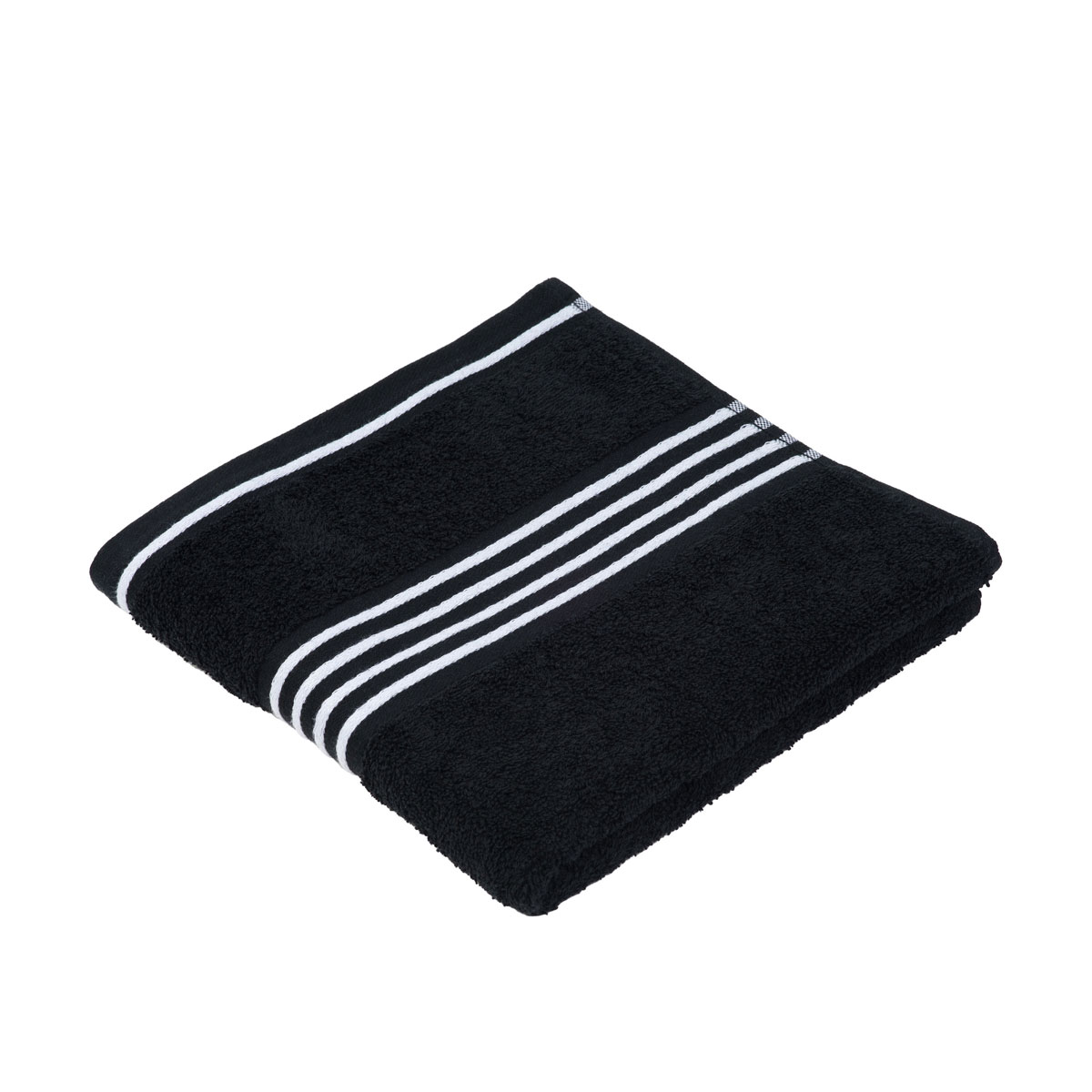 Gözze Frottier-Handtuch Rio 50 x 100 cm schwarz vollfarbig Bild 1