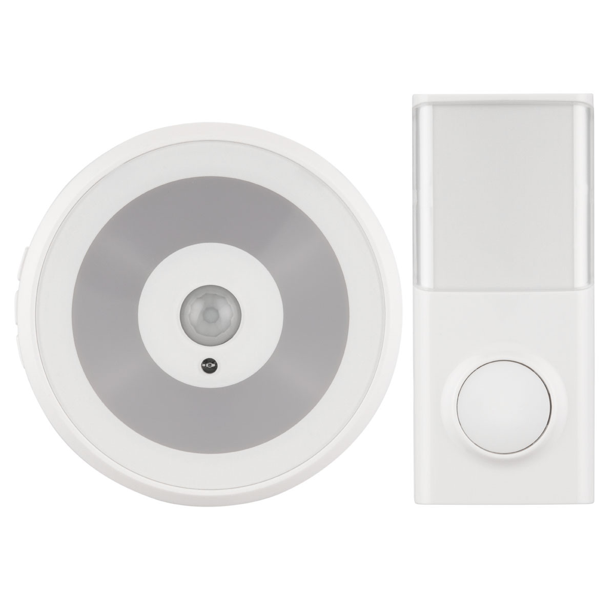 REV Ritter  Funk-Gong mit Taster für Steckdosen 58 Melodien 50m weiß