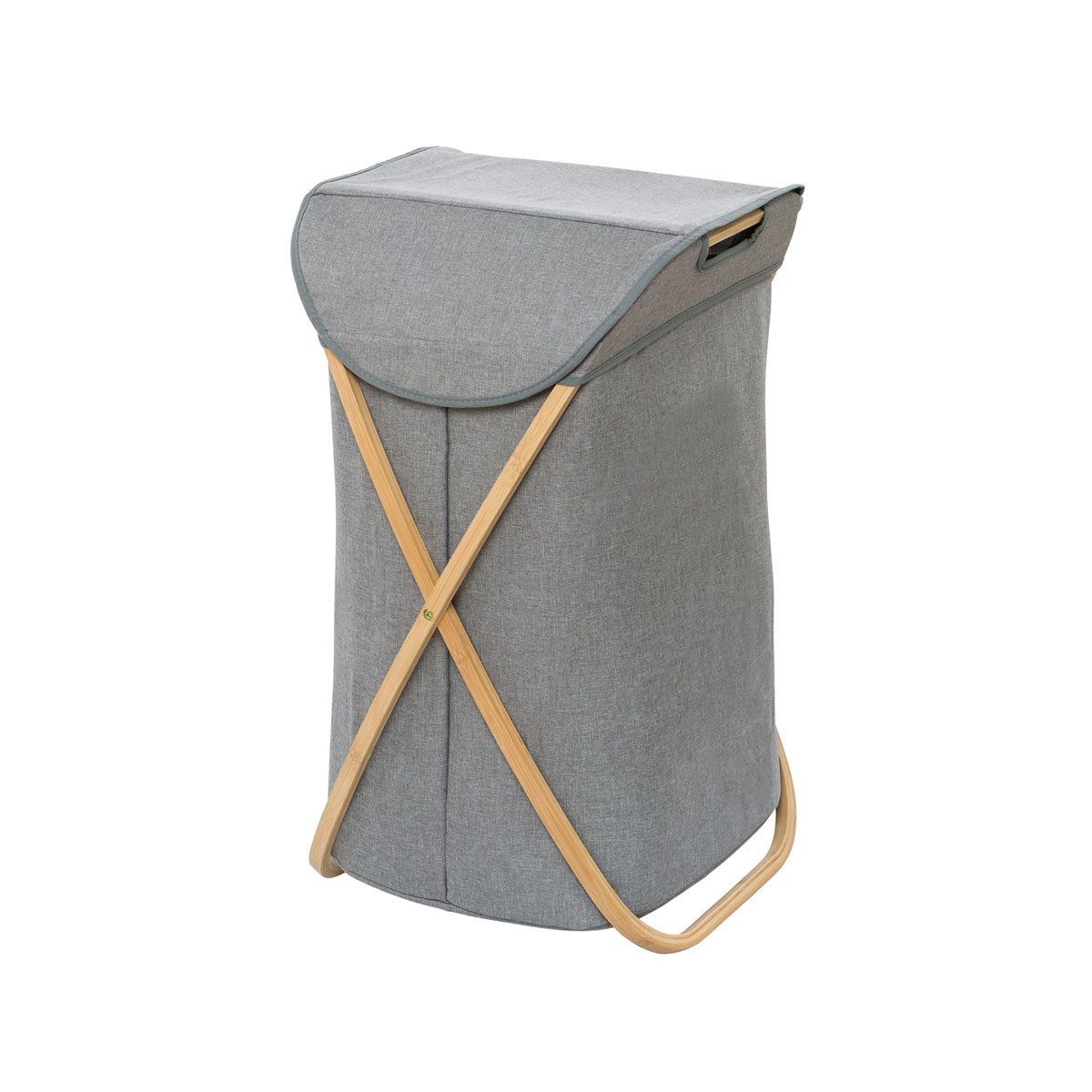 Wenko  Wäschesammler Bahari aus Bambus Wäschekorb 79 l