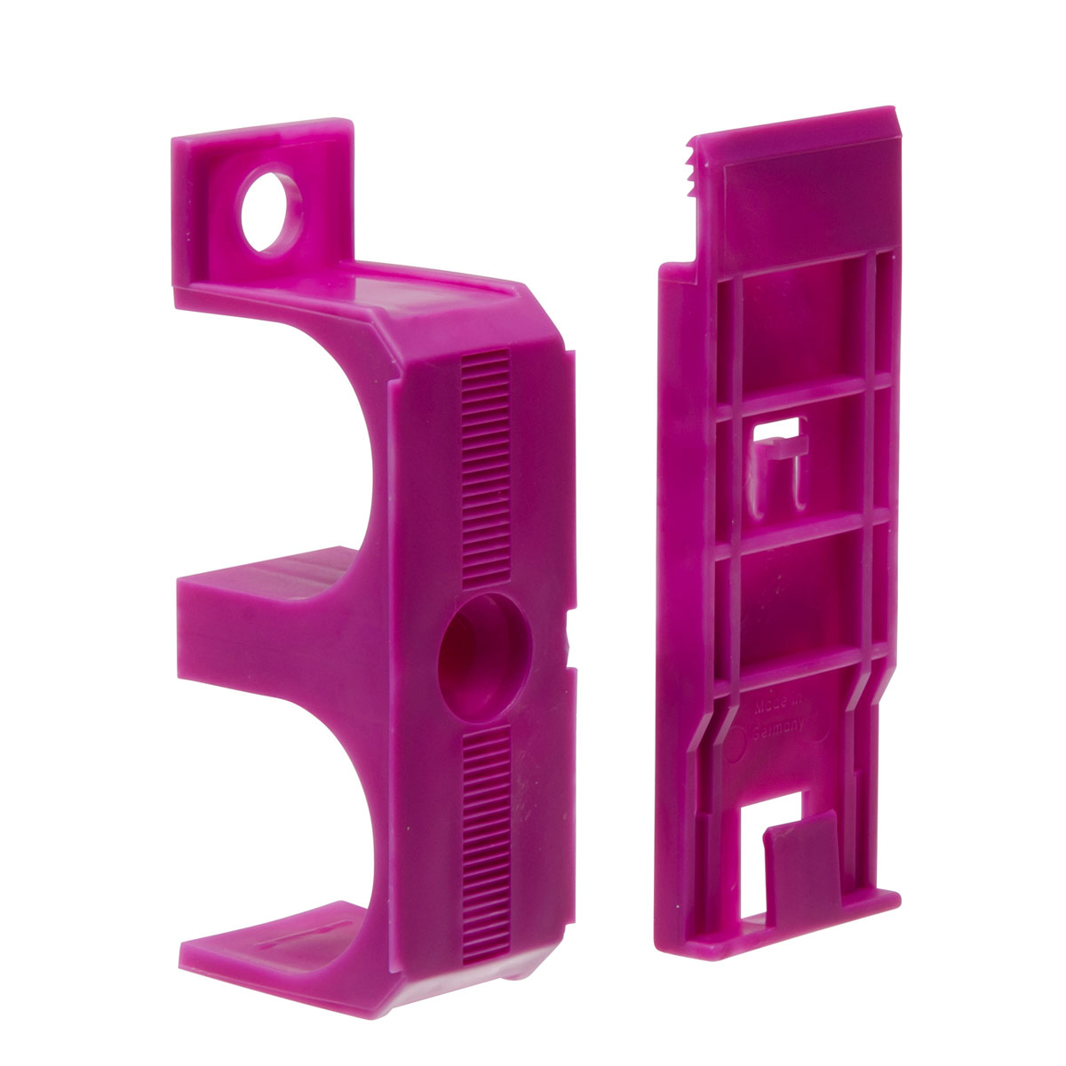 Rohrschelle bis 28 mm schwarz 4 Stück