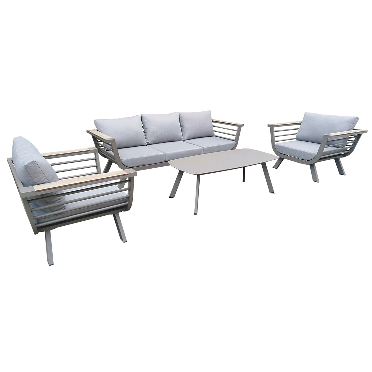 Lounge-Gruppe Elia 2-Sitzer Sofa 4-teilig