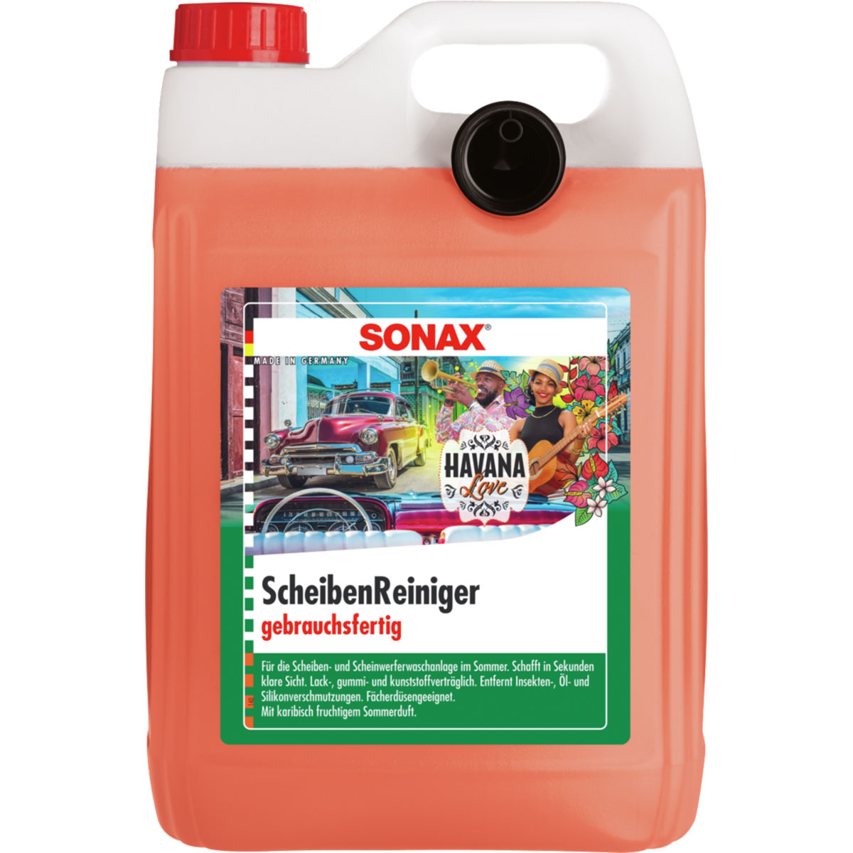 Sonax  Scheibenreiniger gebrauchsfertig HavanaLove 5 L