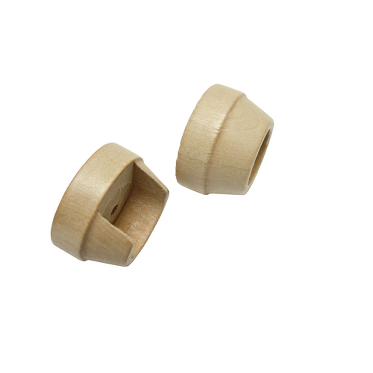 Gardinia Wandlager für Durchmesser 28 mm Natur