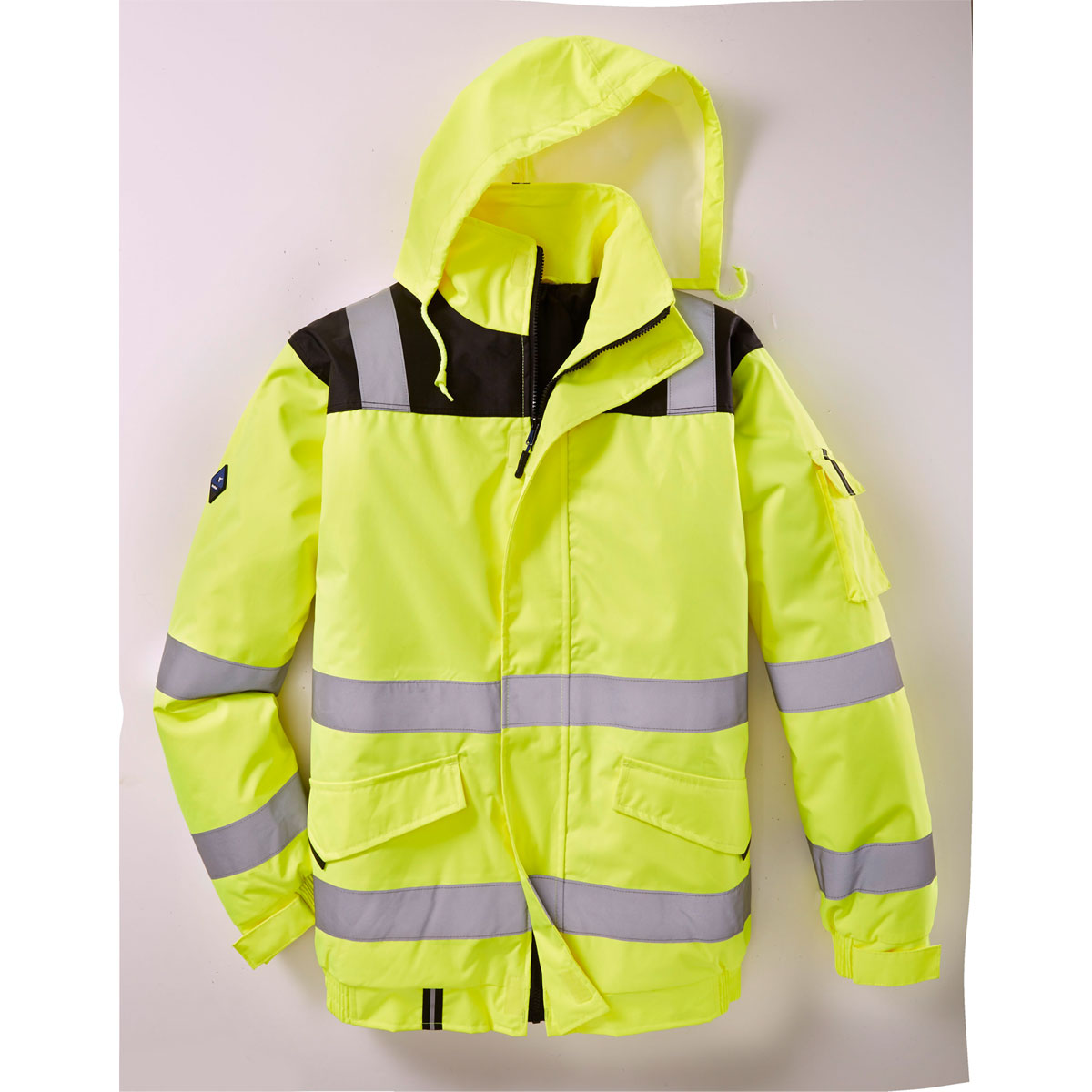 Terratrend Warnschutz Jacke gelb Größe M