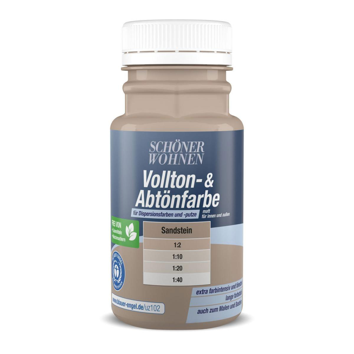 Schöner Wohnen Farbe Voll- und Abtönfarbe Sandstein 0,125 L