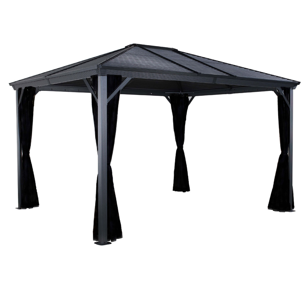 Sojag Pavillon Ventura 1014 295,5x423x261cm Basaltgrau