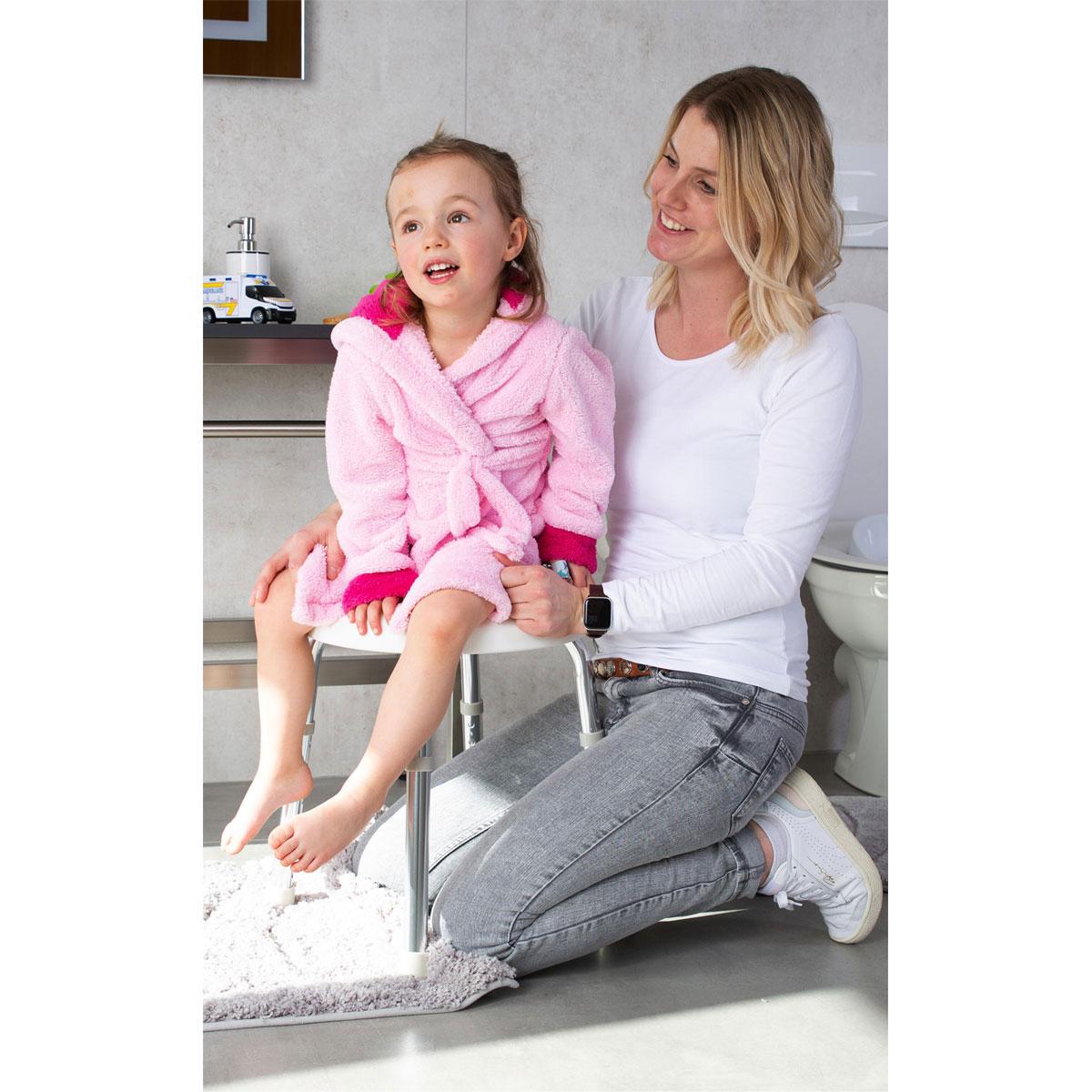 Ridder  Bad-Hocker höhenverstellbar Go weiß Bild 7