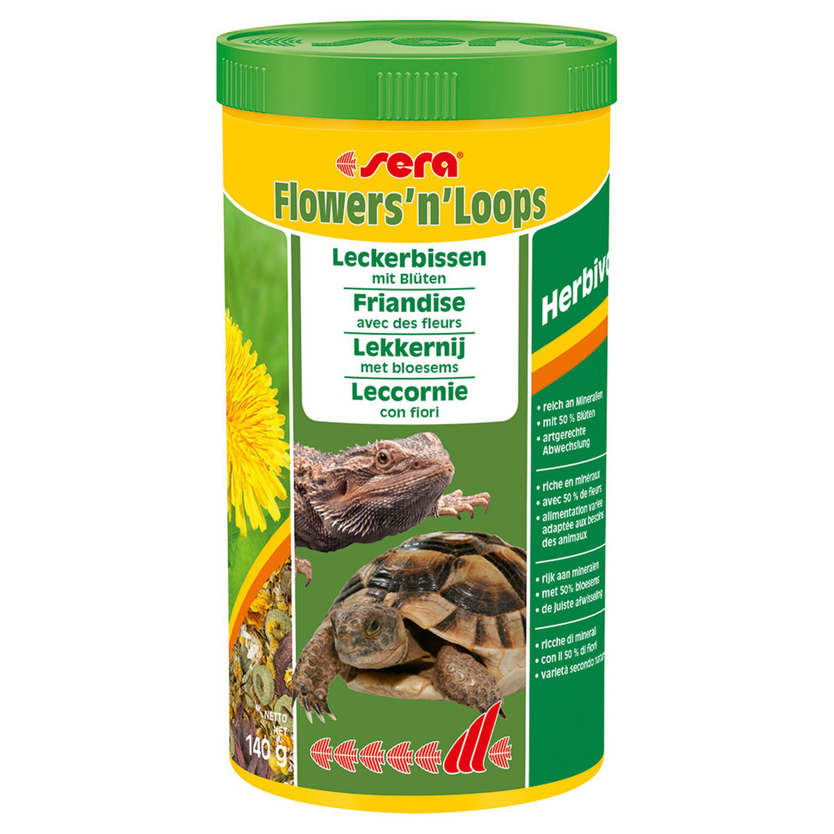 sera FlowersnLoops 1000 ml / 140 g