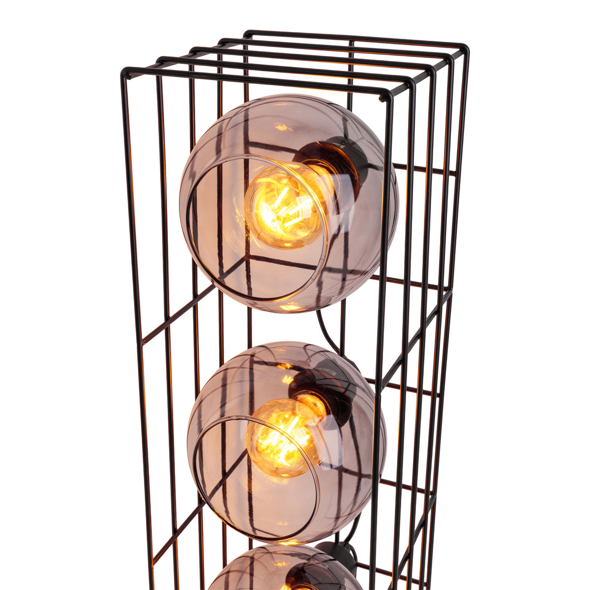 näve  Stehleuchte Cesta schwarz Glas Bild 10