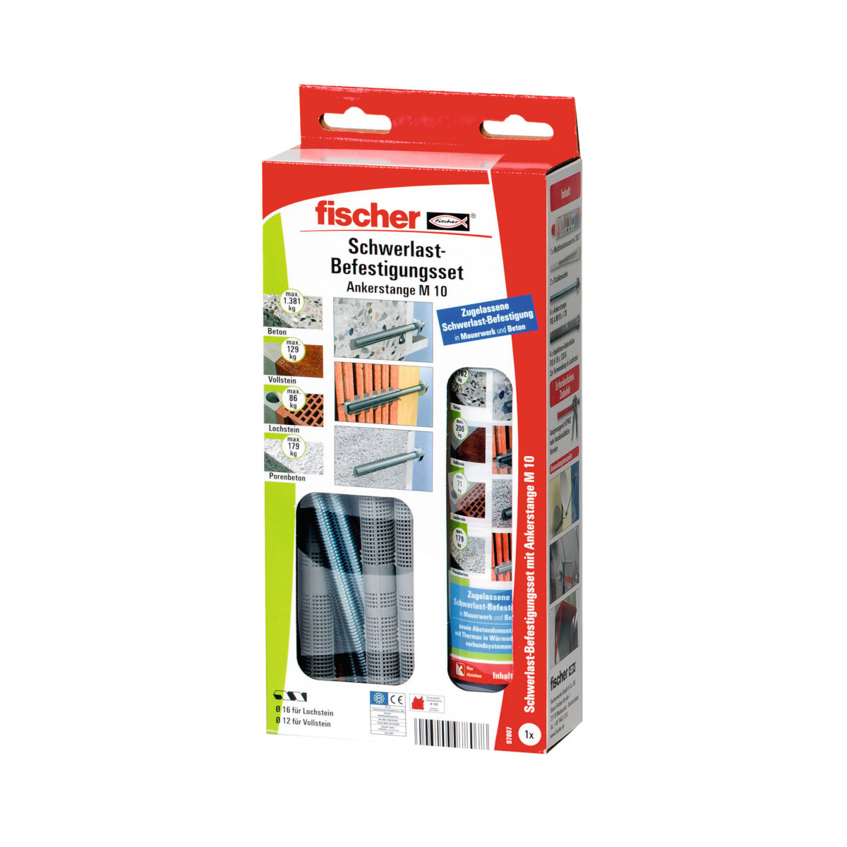 Fischer  Schwerlast-Befestigungs-Set 300 T SBS M10