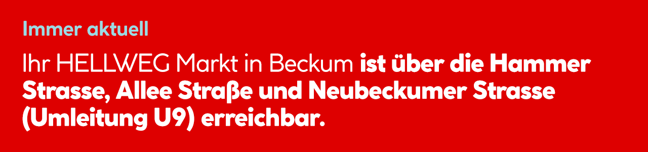 Baustelleninfo Beckum