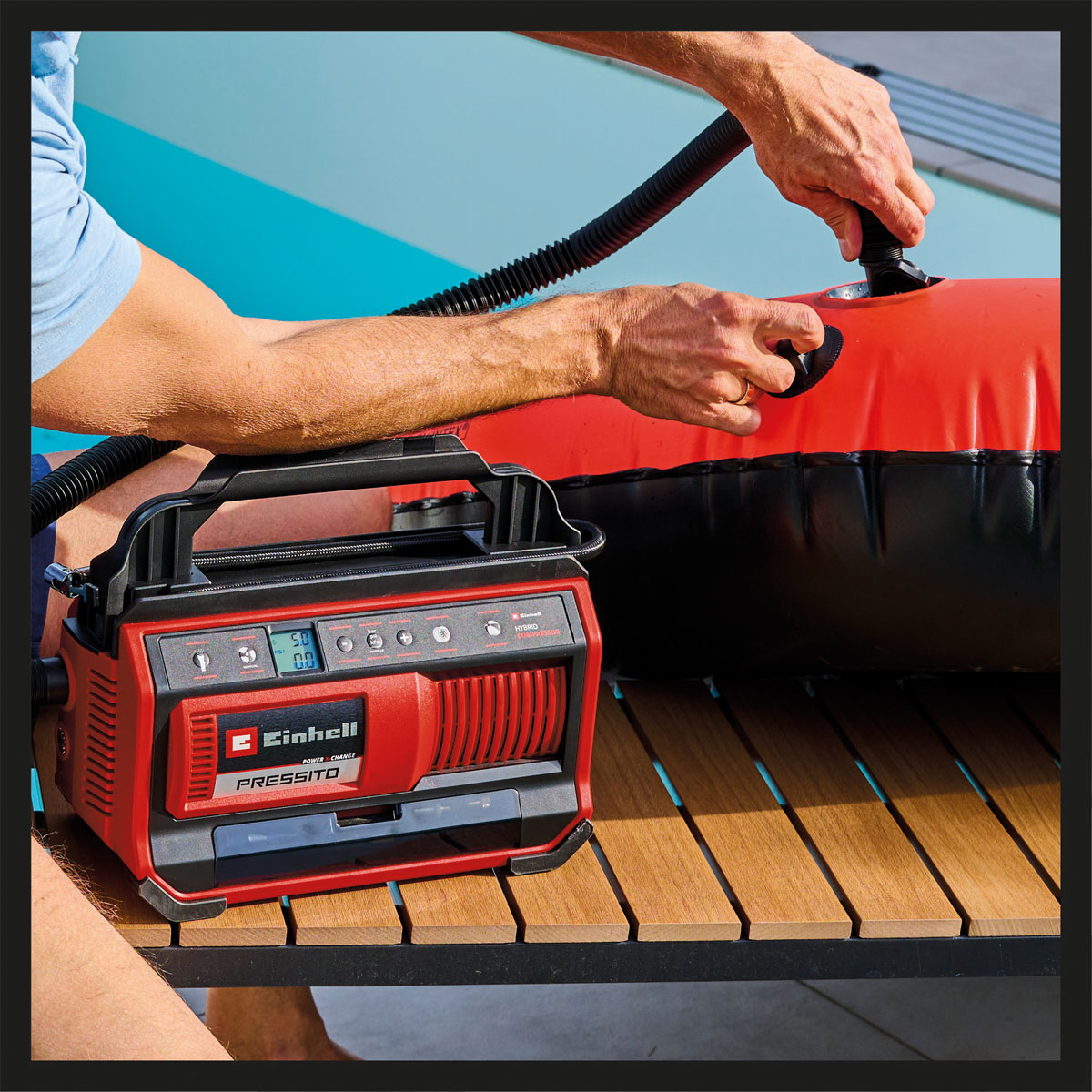 Einhell  Hybrid-Kompressor PRESSITO 18/25 Hybrid Bild 7