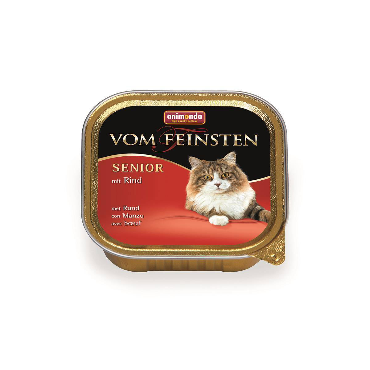 animonda Vom Feinsten  Cat Senior mit Rind 100g Bild 2