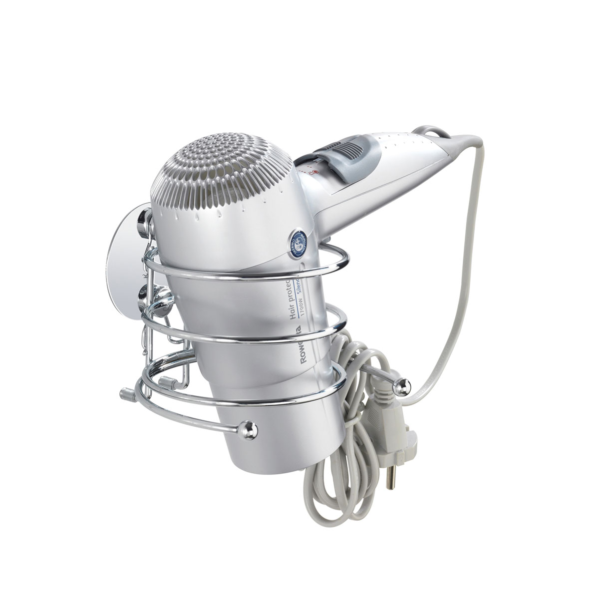 Wenko Haartrocknerhalter Befestigen ohne bohren Turbo-Loc