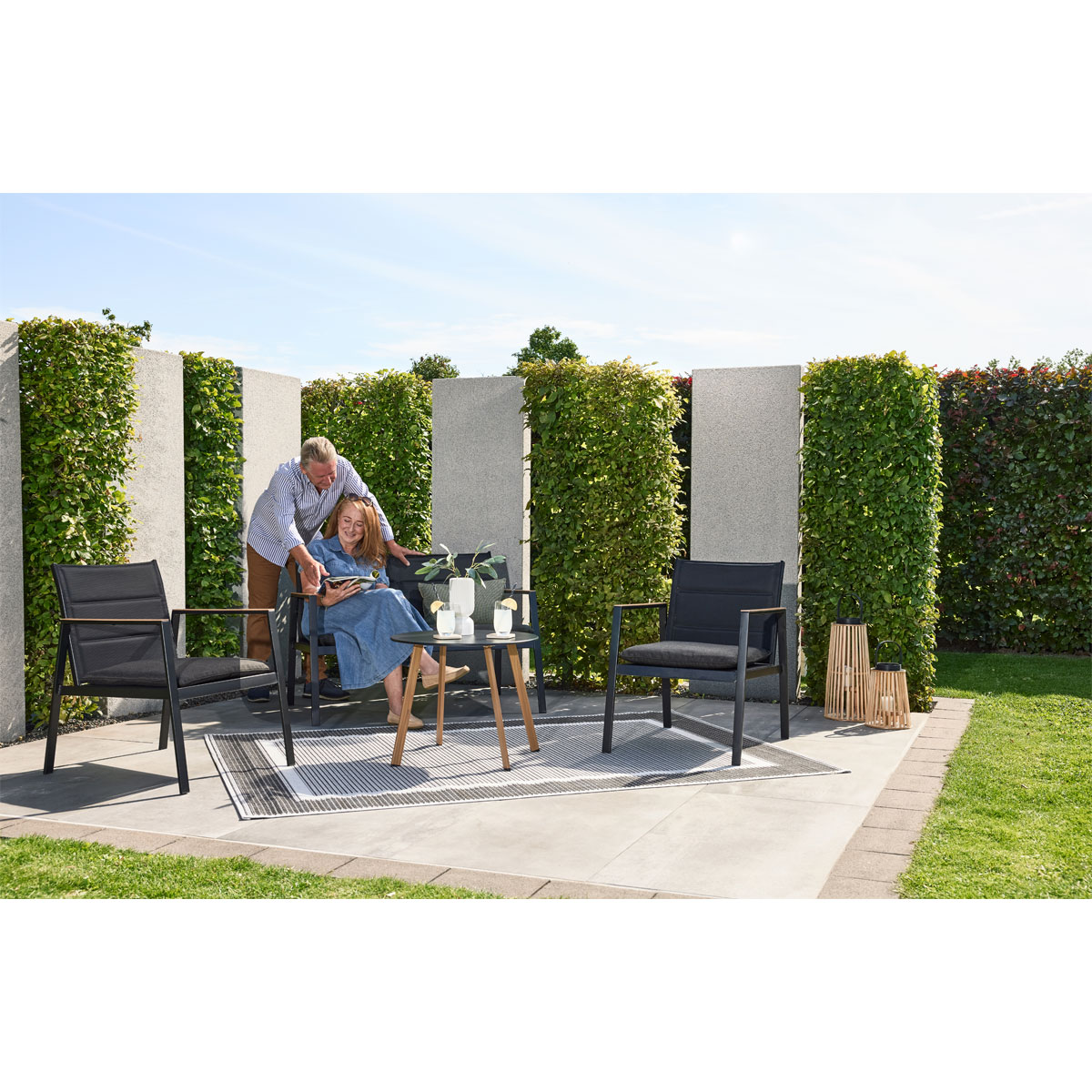 Haveson Lounge-Set Malaga Bild 14