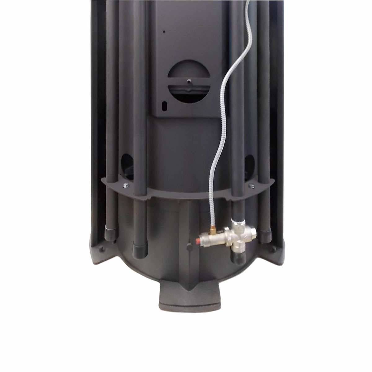 Kaminofen Faro Aqua 2.0 SpecksteinKorpus Stahl Schwarz Bild 5