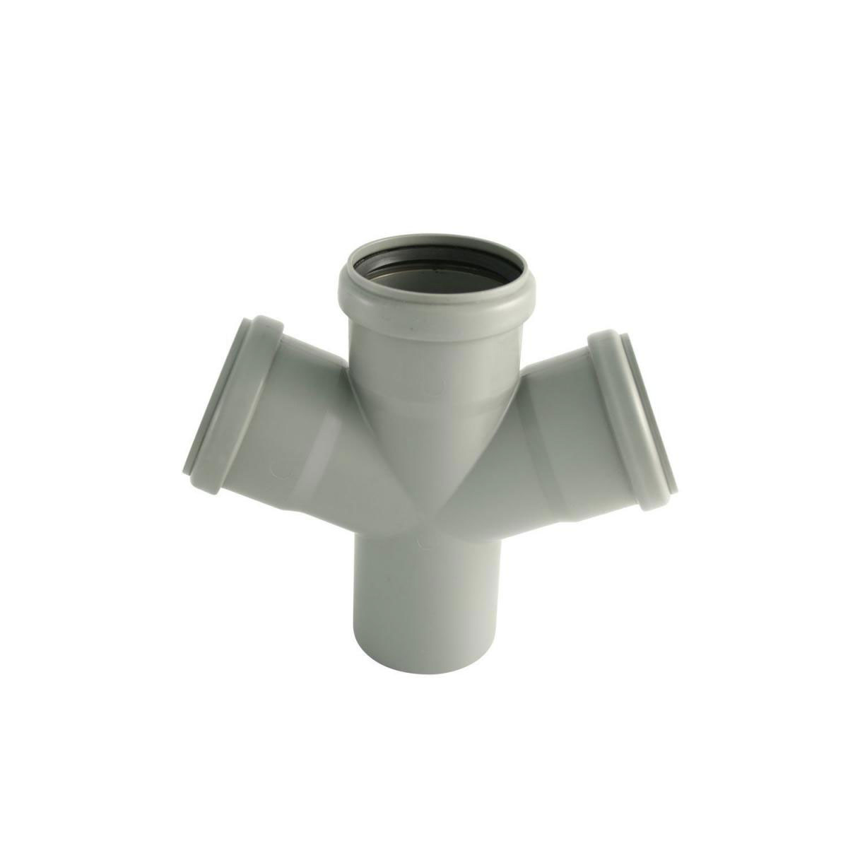 Marley HTDA Doppel-Abzweig 67 DN 90/90/90