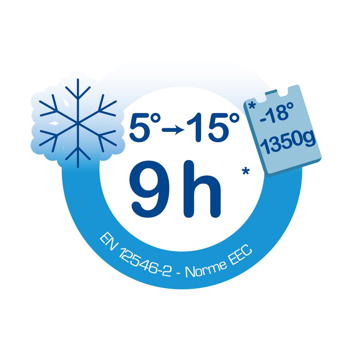 Kühlbox Promotion 24 l blau/grau Bild 2