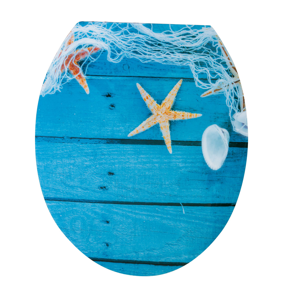 Valblue WC-Sitz Fischernetz mit Absenkautomatik