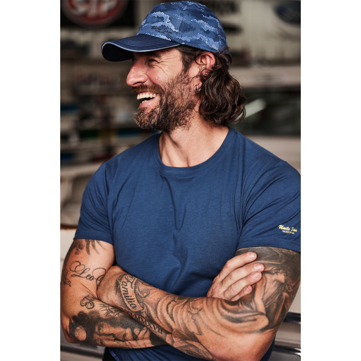 Uncle Sam  Cap marine Bild 3