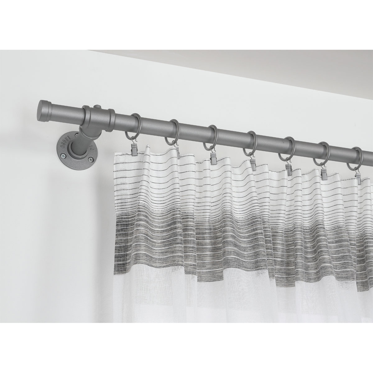 Gardinia Ringe Industrial Home 10 Stück silber Bild 4