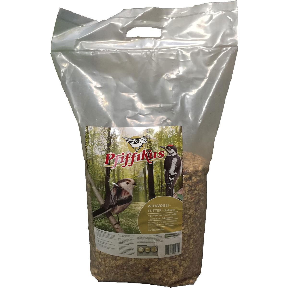 Pfiffikus Wildvogelfutter schalenlos 10 kg