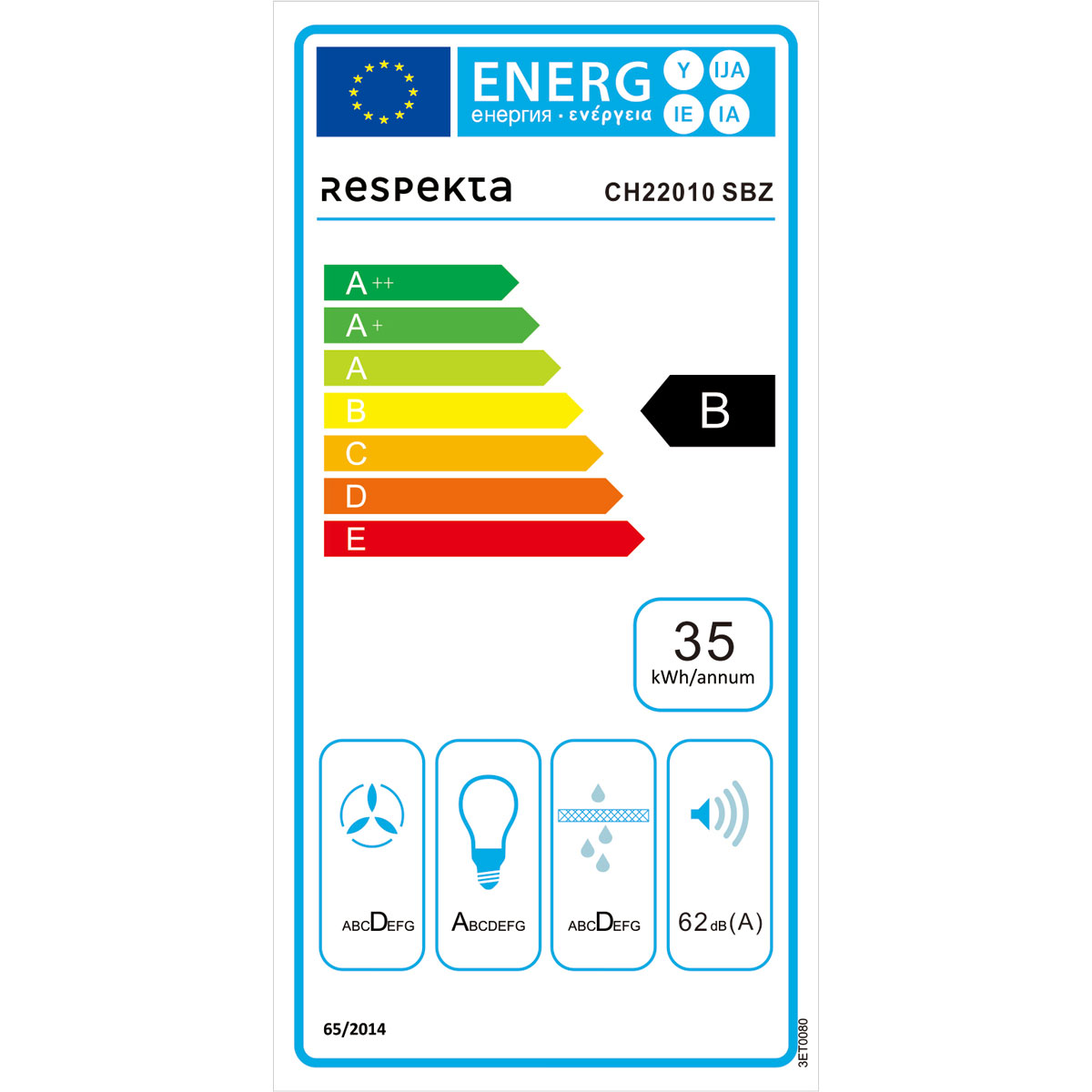 Respekta Dunstabzugshaube FTA 350 S schwarz Bild 13