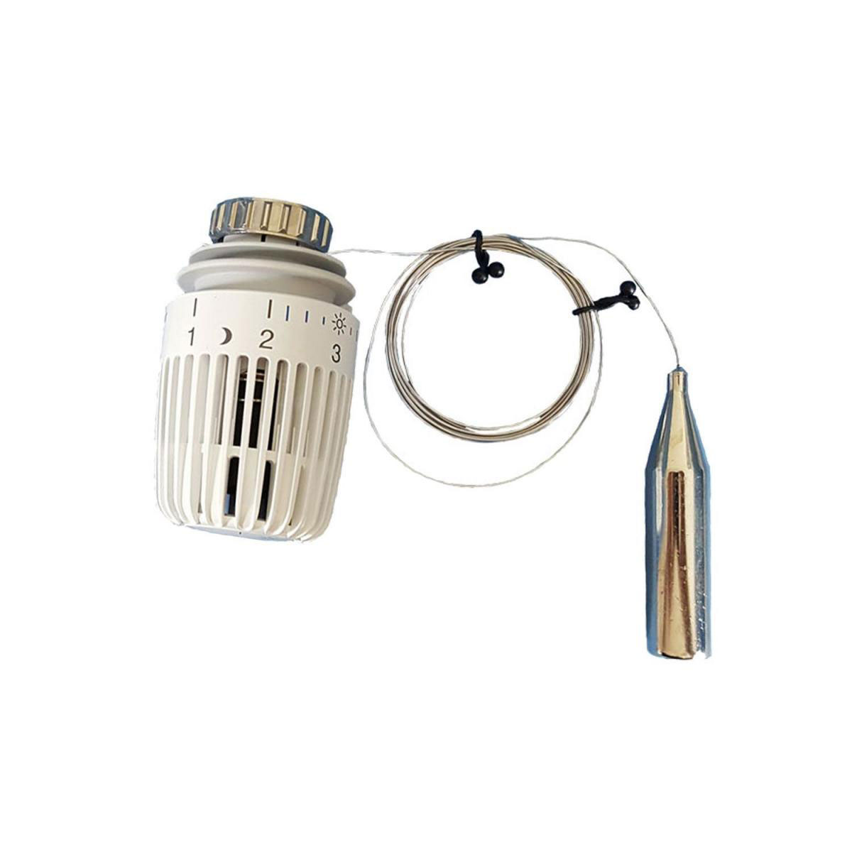 Heimeier Thermostatkopf K weiß 2,0 m mit losem Fühler