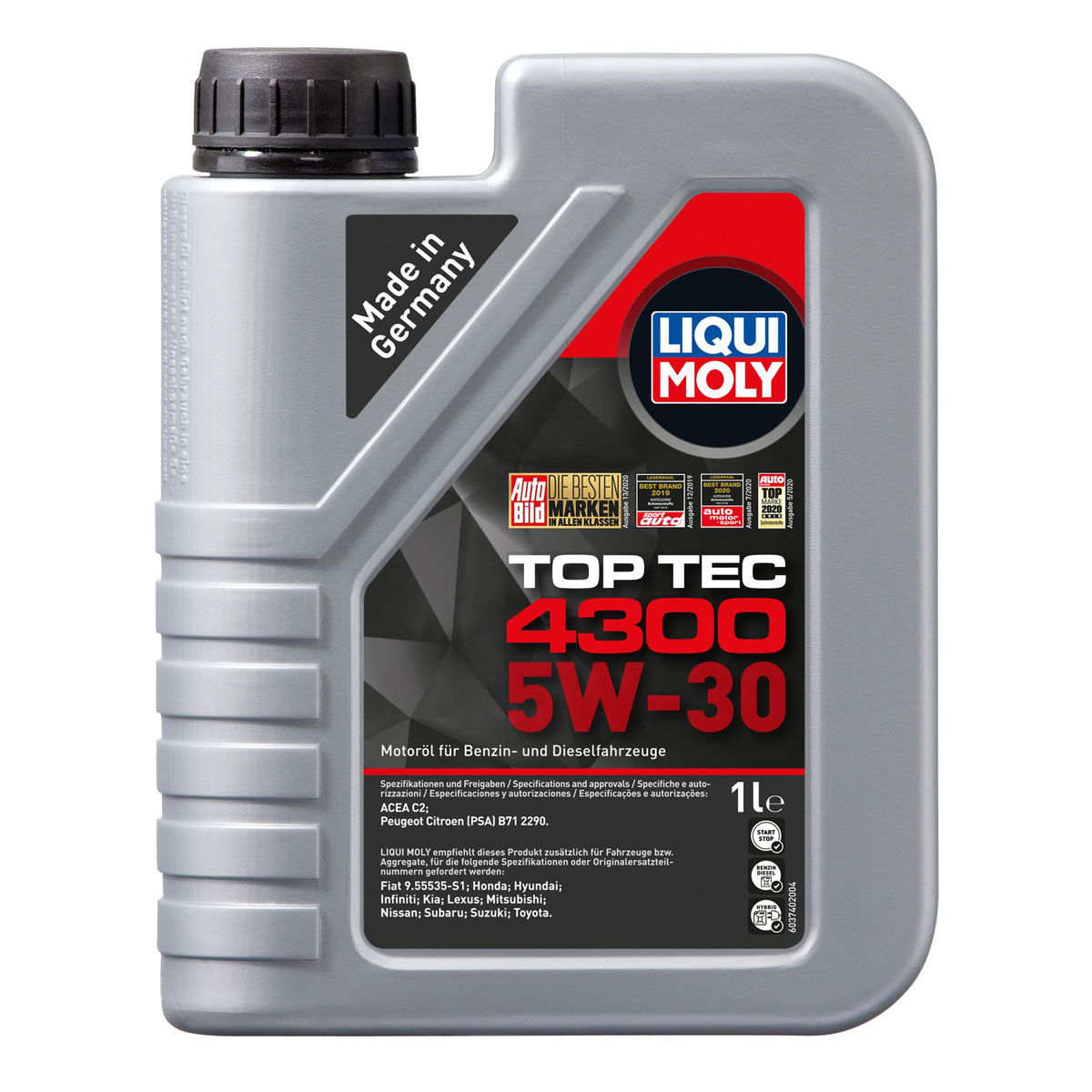 Liqui Moly Motor-Öl Top Tec 4300 5W-30 1 L