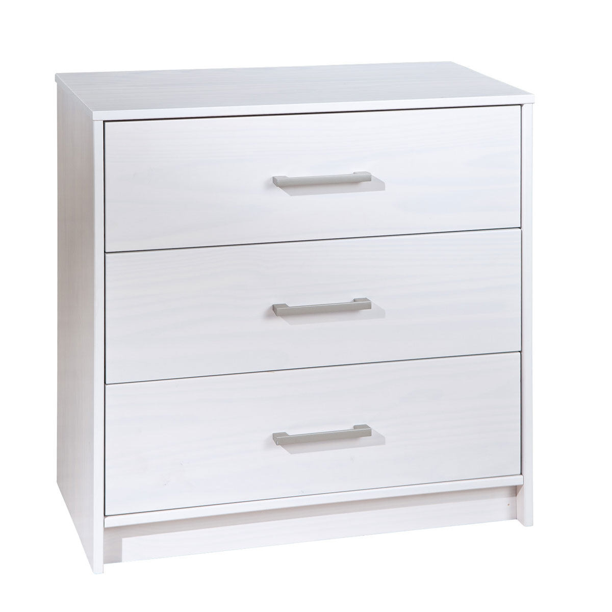 Kommode „New York“, weiß, 3 Schubladen, 70x71x35 cm K000031780