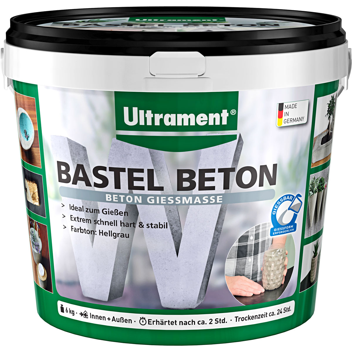 Ultrament Bastelbeton gießfähig 6 kg