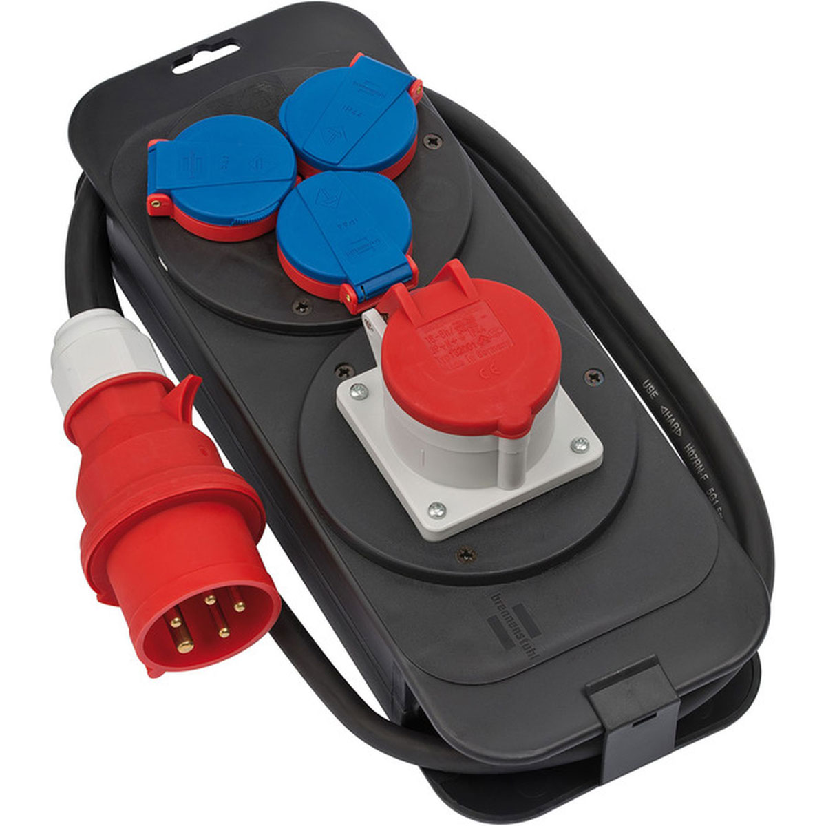 Brennenstuhl Stromstation CEE1 4-fach schwarz