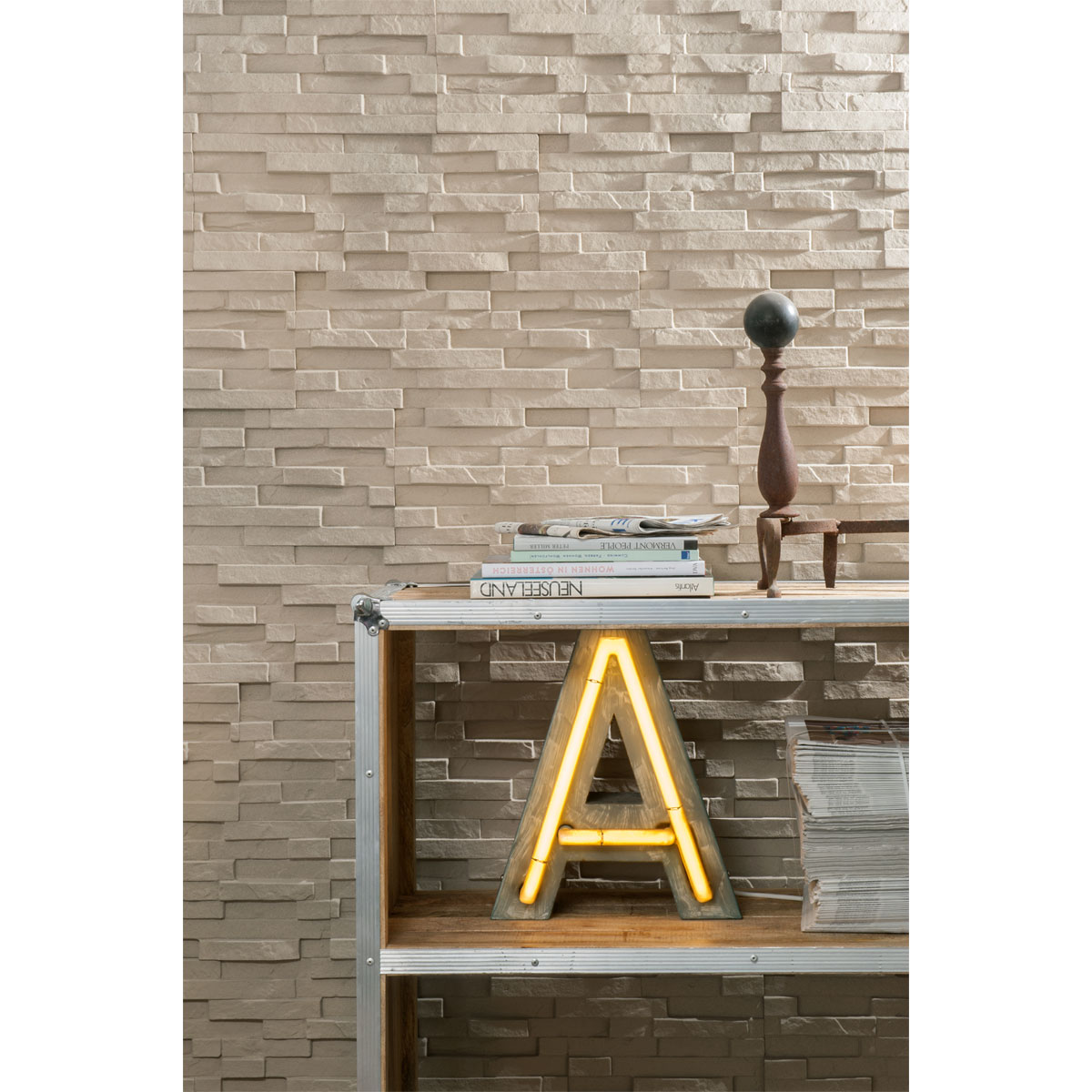 Creativstein Sierra weiß 0,5 m² Bild 4