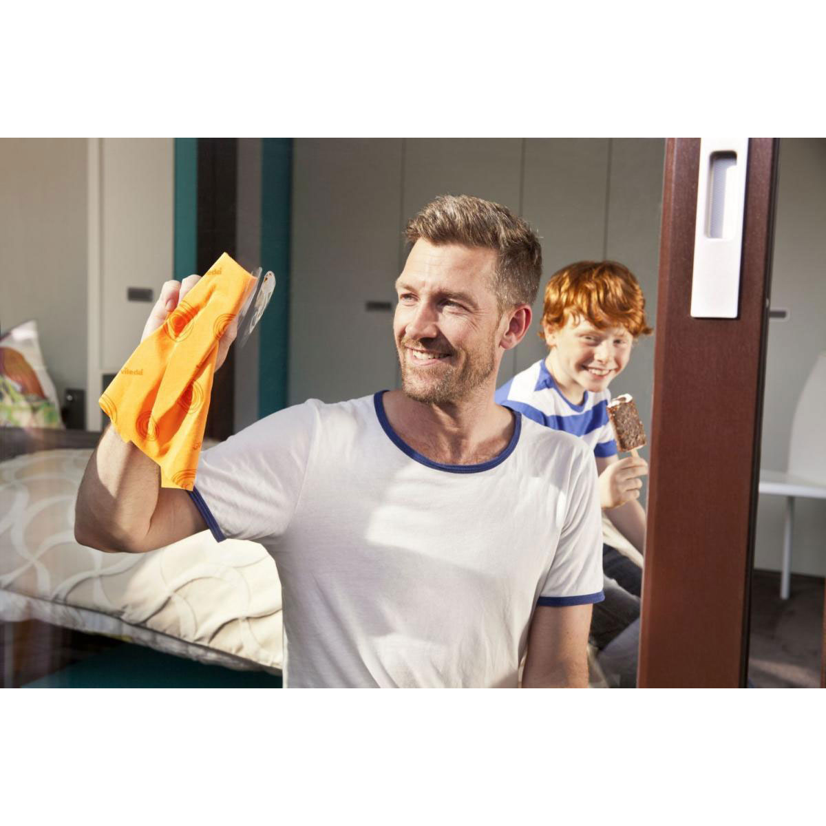 Vileda Glas- und Fenstertuch Microfaser