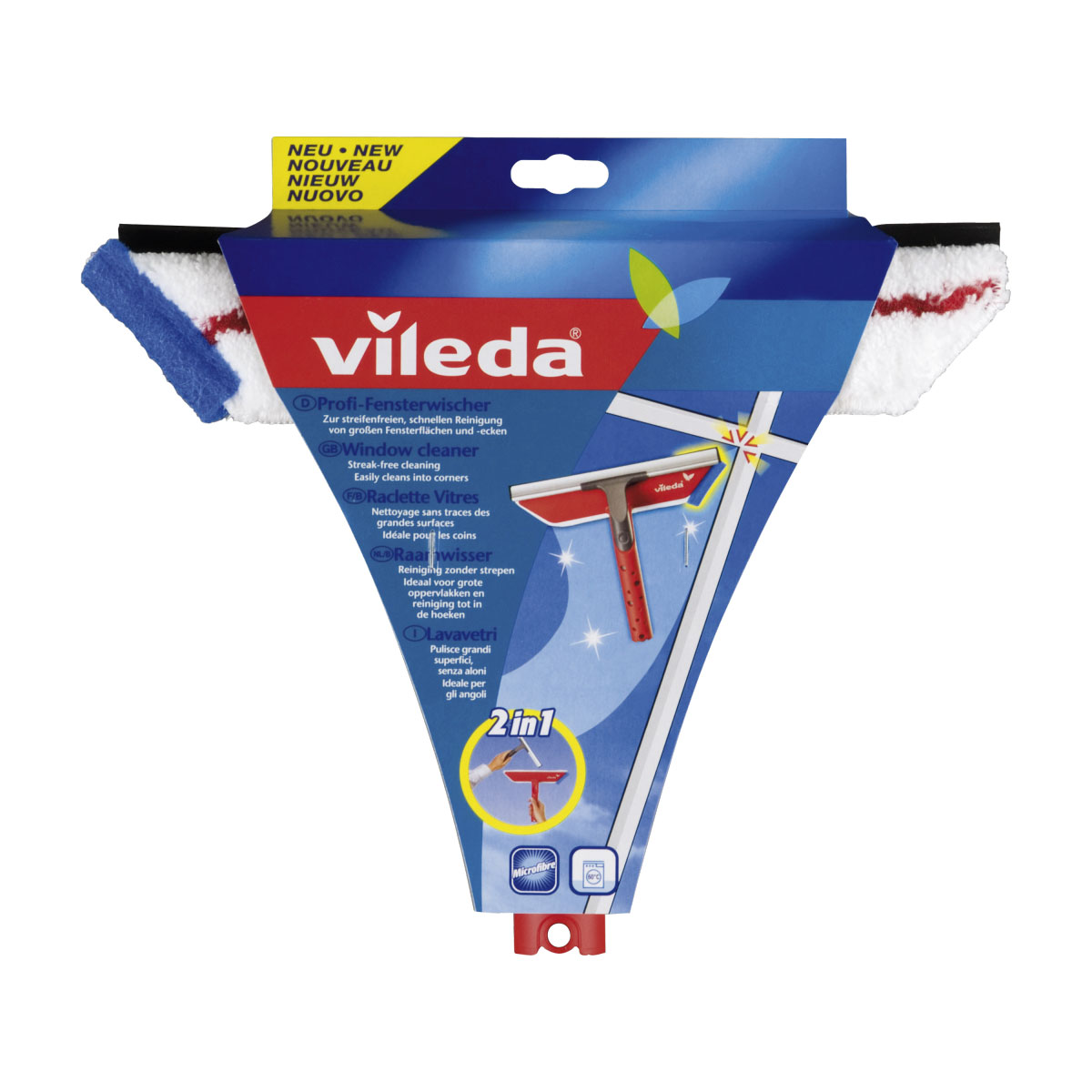 Vileda Profi-Fensterwischer Handgerät