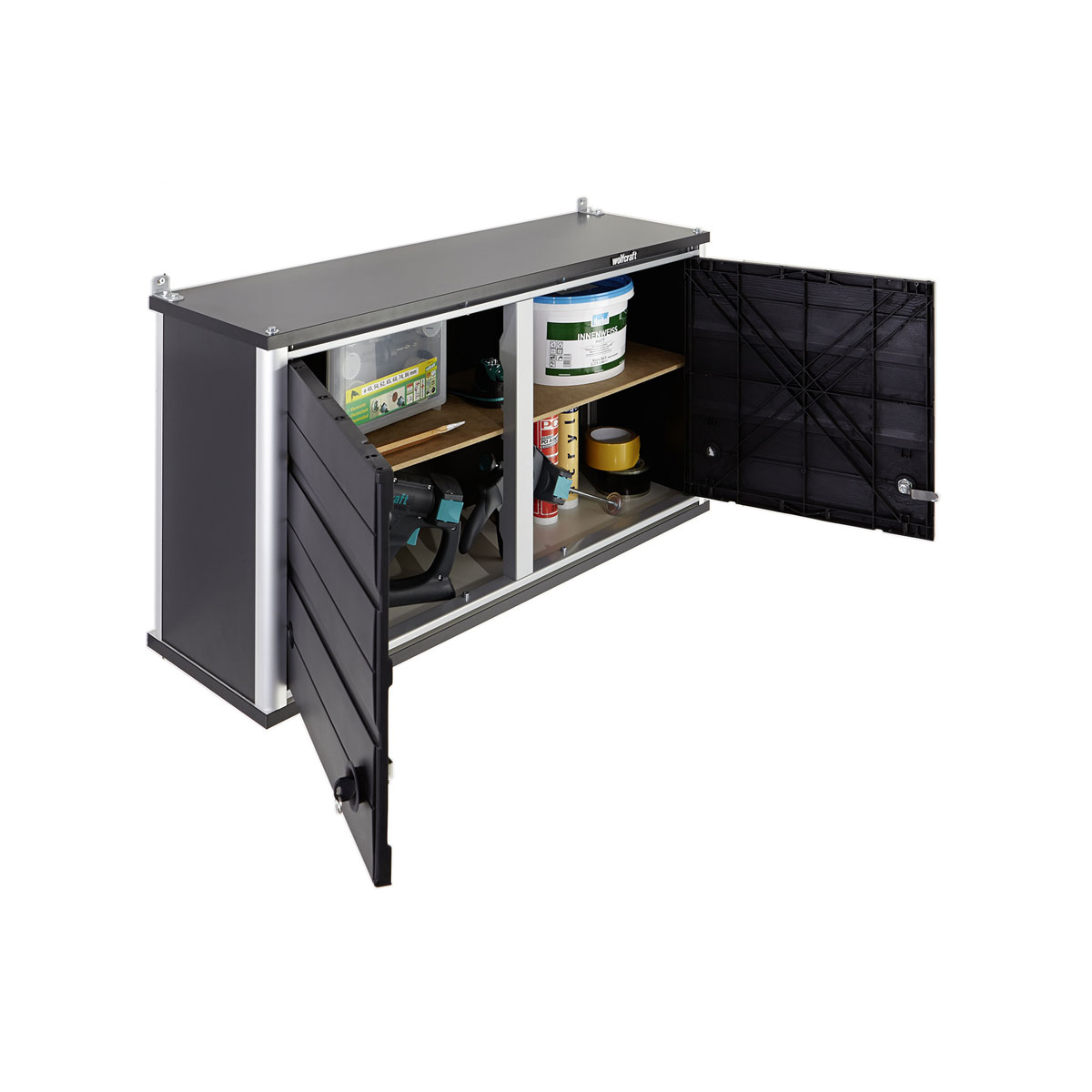 Wolfcraft Hängeschrank WSS schwarz Bild 3