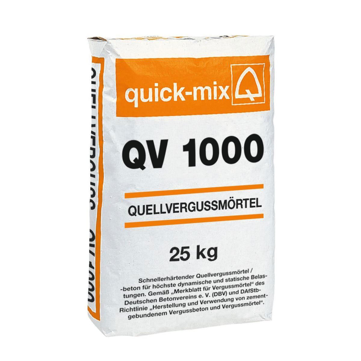 Quellvergussmörtel 25 kg 0-1 mm