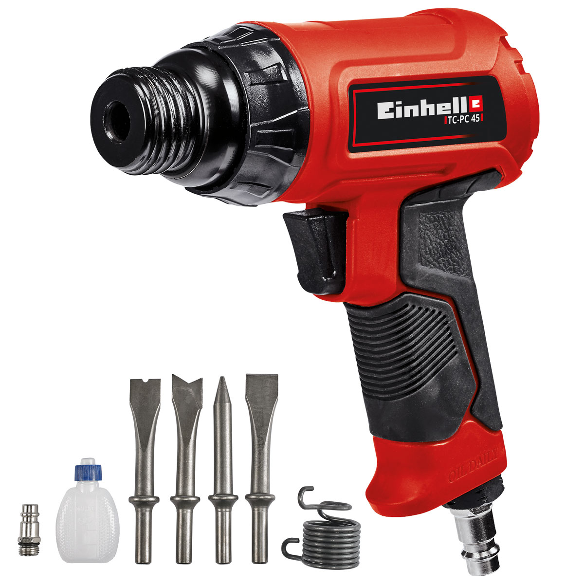 Einhell Druckluft-Meisselhammer-Set TC-PC 45 4-teilig