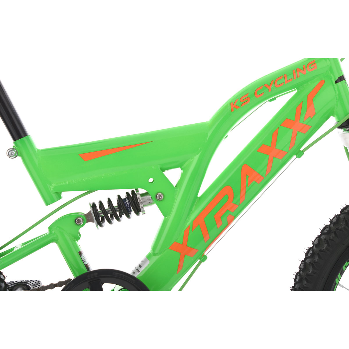 Mountainbike „Xtraxx“, Fully, grün